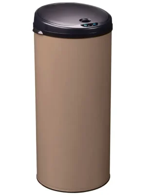 Expresní Doručení Bezdotykový odpadkový koš Rossignol Sensitive Basic 93624, 45 L, hnědý, RAL 1019