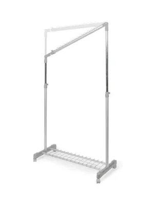 Compactor Stairs Grey stojan na šaty - Stender pod schody, 91,5 x 45 x 102-170 cm Horká Nabídka