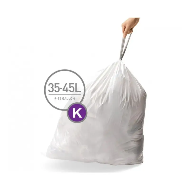 Sáčky do odpadkového koše 35-45 L, Simplehuman typ K, zatahovací, 20 ks v balení, 30 µm Víkendová Akce