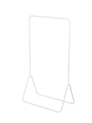 Nejlepší Volba Compactor FYN kovový stojan na šaty 80 x 41 x 147 cm, bílý