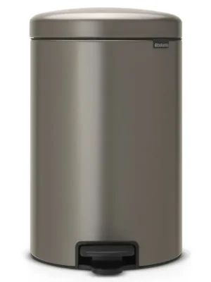 Cenová Bomba Brabantia pedálový odpadkový koš newIcon, 20l, platinová, 114045