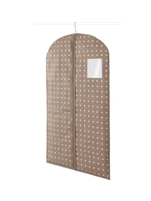 Obal na obleky a krátké šaty Compactor "Rivoli" 60 x 100 cm, hnědý Víkendová Akce