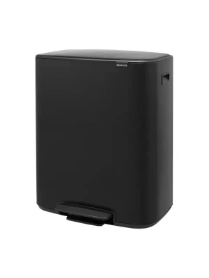 BO pedálový odpadkový koš Brabantia 211508, 2x30L, černý Přímo Od Výrobce