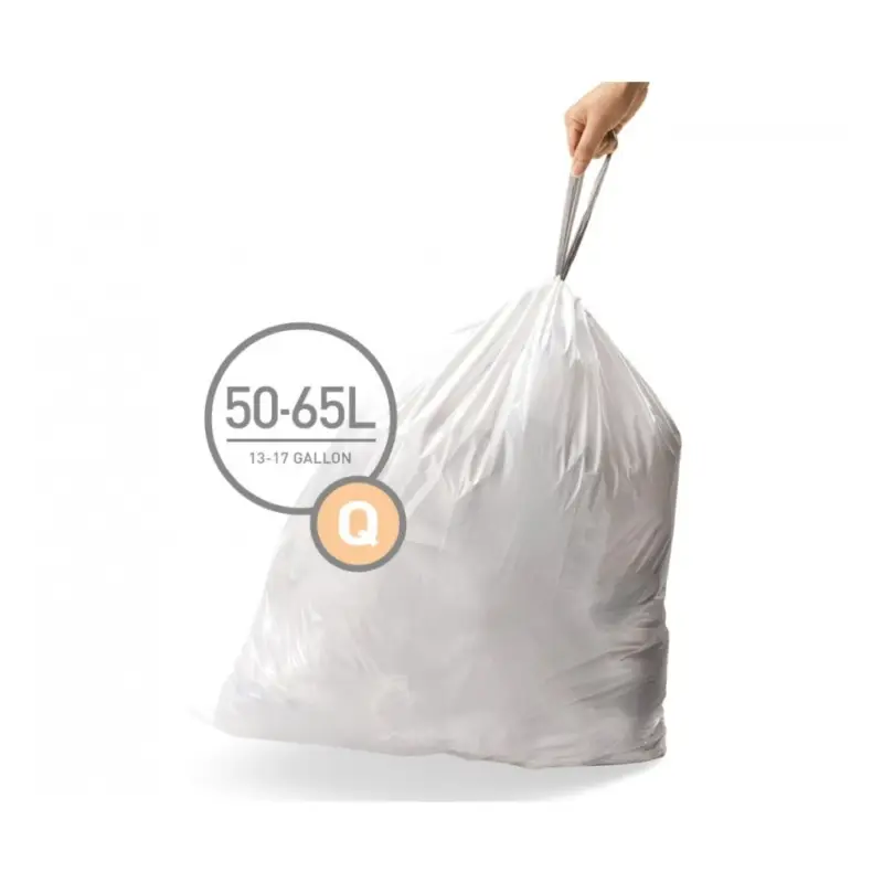 Sáčky do odpadkového koše 50-65 L, Simplehuman typ Q, zatahovací, 20 ks v balení, 35 µm Výhodná Nabídka