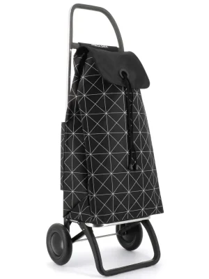 Rolser I-Max Star 2 nákupní taška na kolečkách, černo-bílá Přímo Od Výrobce
