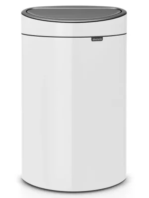 Horká Nabídka Brabantia dotykový odpadkový koš Touch Bin, 40l, bílá, 114984
