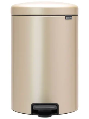 Vrácení Zdarma Brabantia pedálový odpadkový koš newIcon, 20l, metalická zlatá, 304460