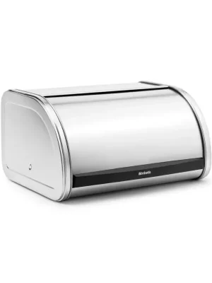 Super Cena Chlebník Brabantia ROLL TOP - matná ocel střední 348907