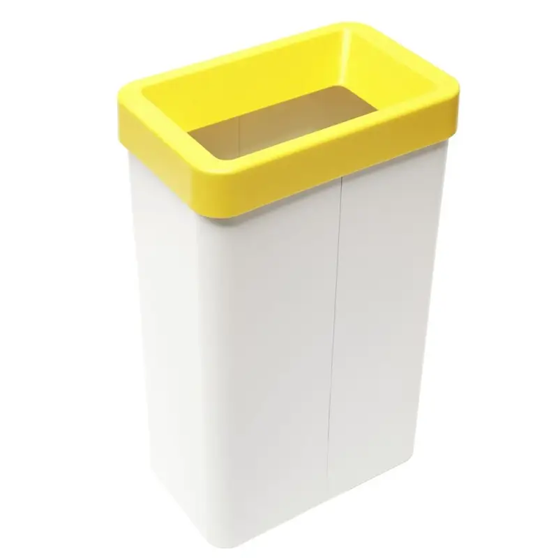 Odpadkový koš na tříděný odpad Caimi Brevetti Maxi W,70 L, žlutý, plast Originální
