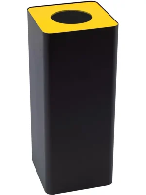 Levný Odpadkový koš na tříděný odpad Caimi Brevetti Centolitri 100 L, žlutý