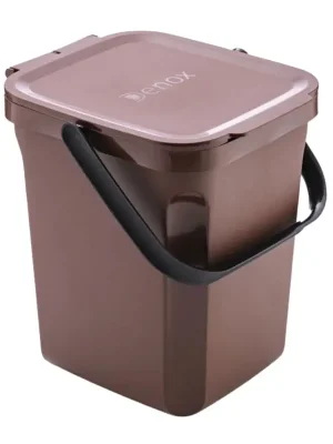 Denox Organic odpadkový koš na bioodpad 10 l, hnědý Kup Teď