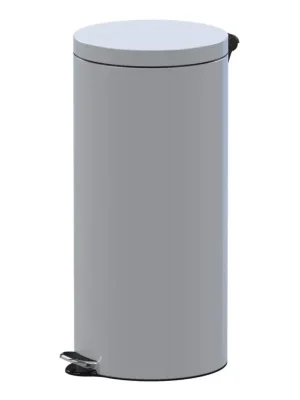 Nová Kolekce Pedálový odpadkový koš Hotel Safe Soft -Close Freedom Fresh 30 l, lakovaná ocel, bílá