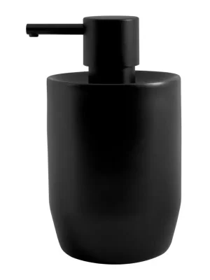 Autentický Spirella dávkovač mýdla JARO, černý, keramika, 300 ml