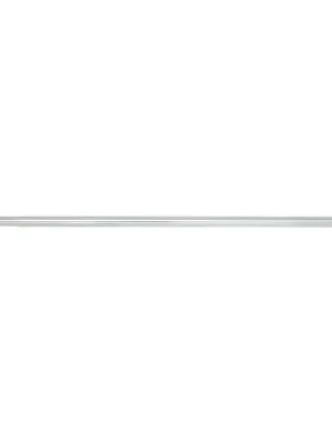 Akce Spirella tyč na sprchový závěs KRETA, bez vrtání, lesklá bílá, hliník, 125 - 220 cm