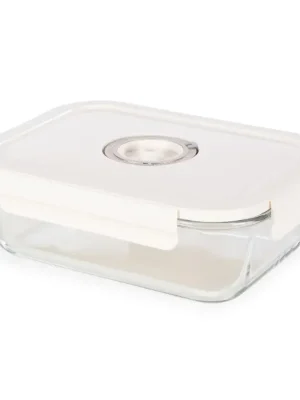 Compactor skleněná vakuovací dóza na potraviny ASPIFRESH XL, 1480 ML, 22x16,5x6,6(h) cm Must-Have