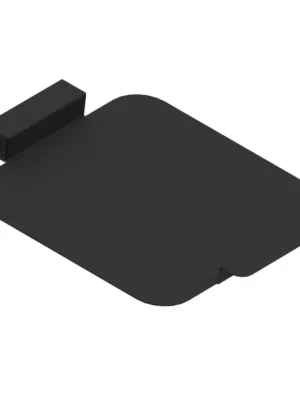 Víkendová Akce Víko pro koš EKO WALL Station a EKO STAR Station, lakovaná ocel, černá