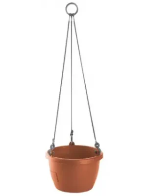 Samozavlažovací závěsný květináč Marina 30 cm terakota Tovární Cena