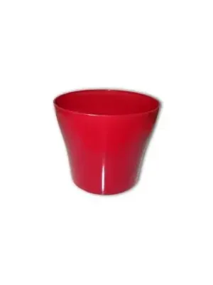 Nejlepší Volba Dekorativní květináč Tulipán 13 cm červená