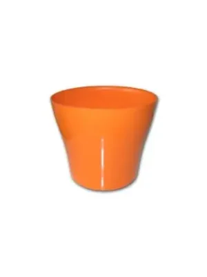 Dekorativní květináč Tulipán 24 cm oranžová Levný