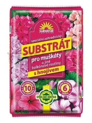 NG 8589 SUBSTRÁT MUŠKÁTY A BALKÓNOVÉ ROSTLINY 10 L 400X300X55 Kup Teď