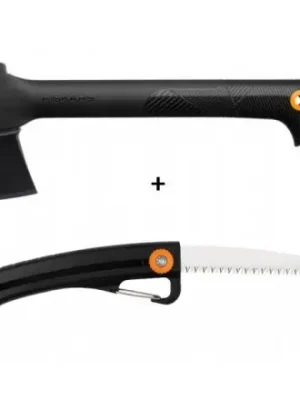 Set sekera univerzální A6 a pilka zahradní SW16 SOLID xx FISKARS NG 10521 Kup Teď