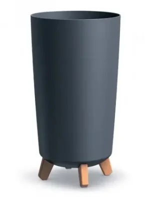 Nejlepší Cena Květináč GRACIA TUBUS SLIM 23,9cm antracit Prosperplast DGTL240