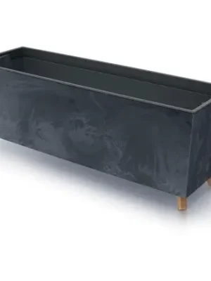 Sleva Truhlík URBI CASE BETON EFFECT N 77 cm barva antracit Prosperplast DUC800NE-S433
