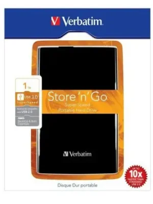 Časově Omezené VERBATIM HDD 2.5" 1TB Store 'n' Go USB 3.0, Black (53023)