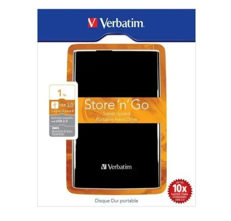 Časově Omezené VERBATIM HDD 2.5" 1TB Store 'n' Go USB 3.0, Black (53023)
