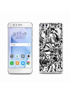Expresní Doručení Gelový kryt mmCase na mobil Honor 8 - abstrakt 4