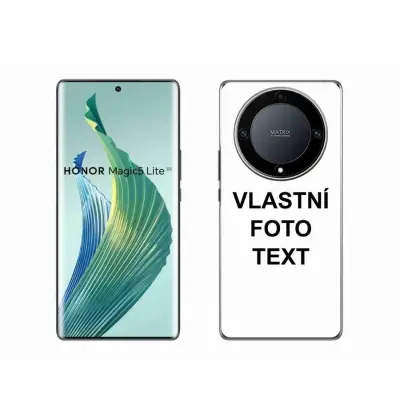 Gelový obal na Honor Magic 5 Lite 5G s vlastním motivem Levný