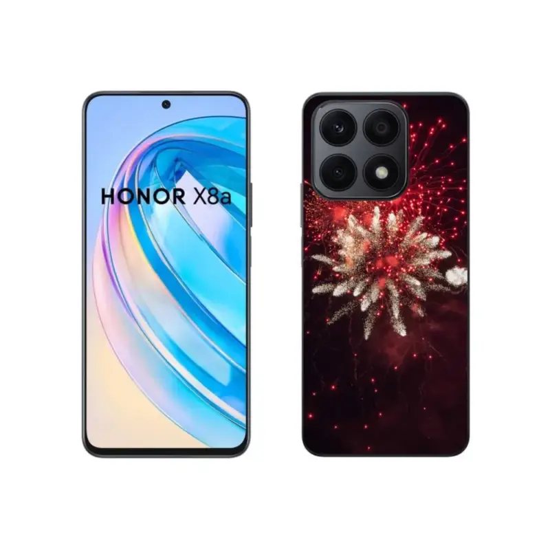 Super Cena Gelový kryt mmCase na Honor X8a - ohňostroj