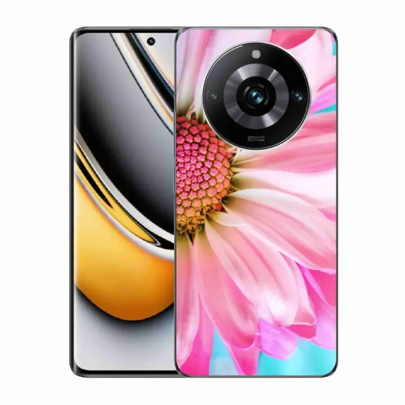 Super Cena Gelový kryt mmCase na Realme 11 Pro/11 Pro+ - růžová květina