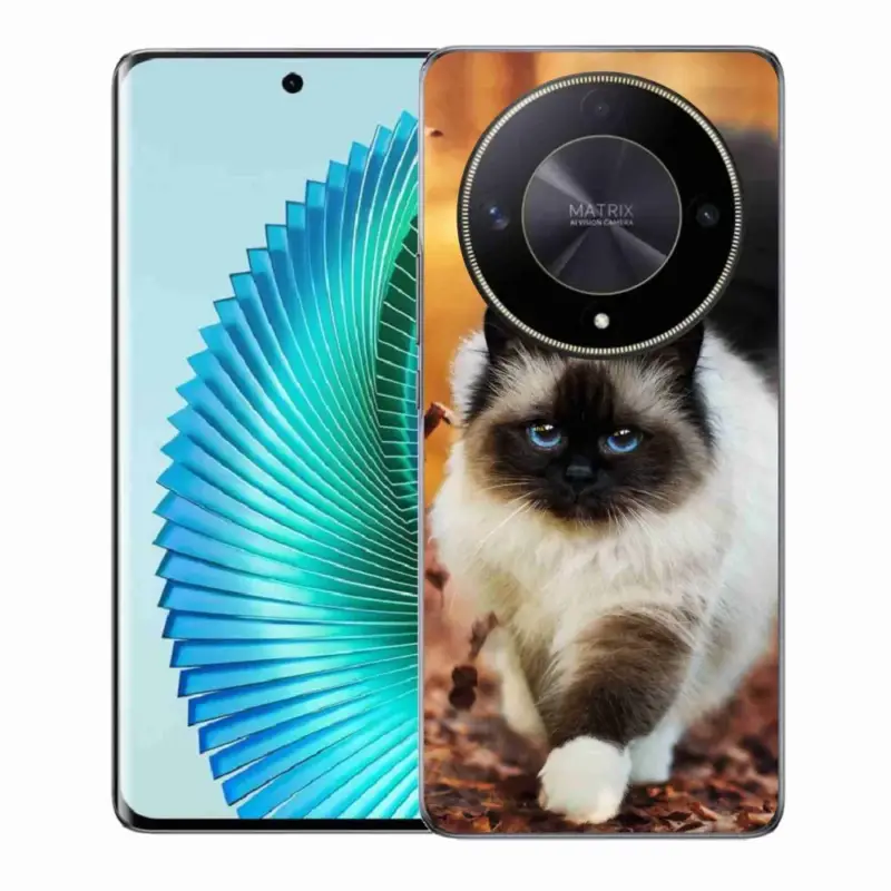 Gelový obal mmCase na Honor Magic 6 Lite 5G - kočka Akční Cena