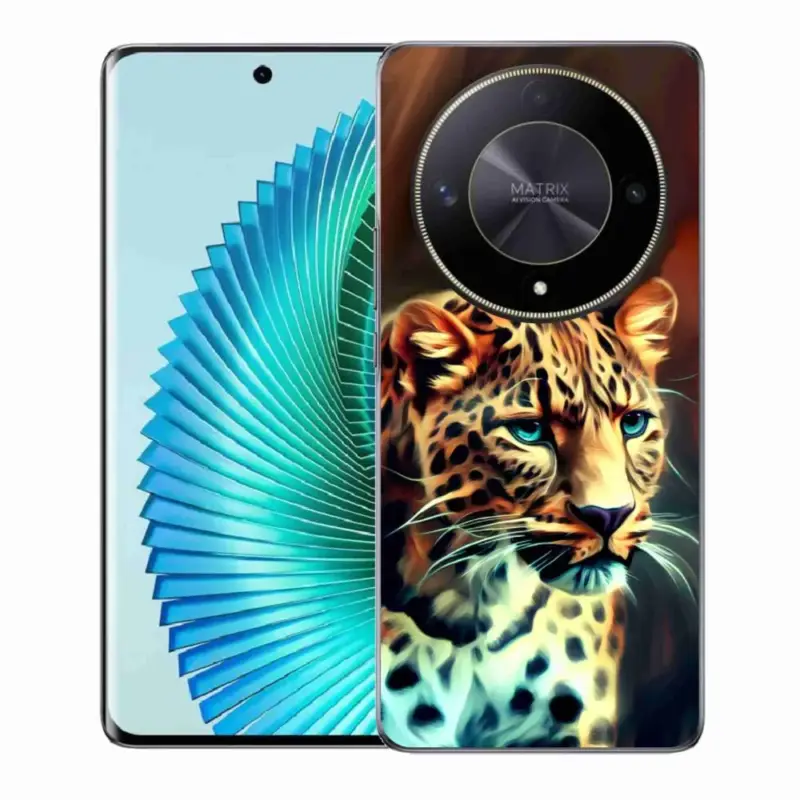 Gelový kryt mmCase na Honor Magic 6 Lite 5G - leopard Super Cena