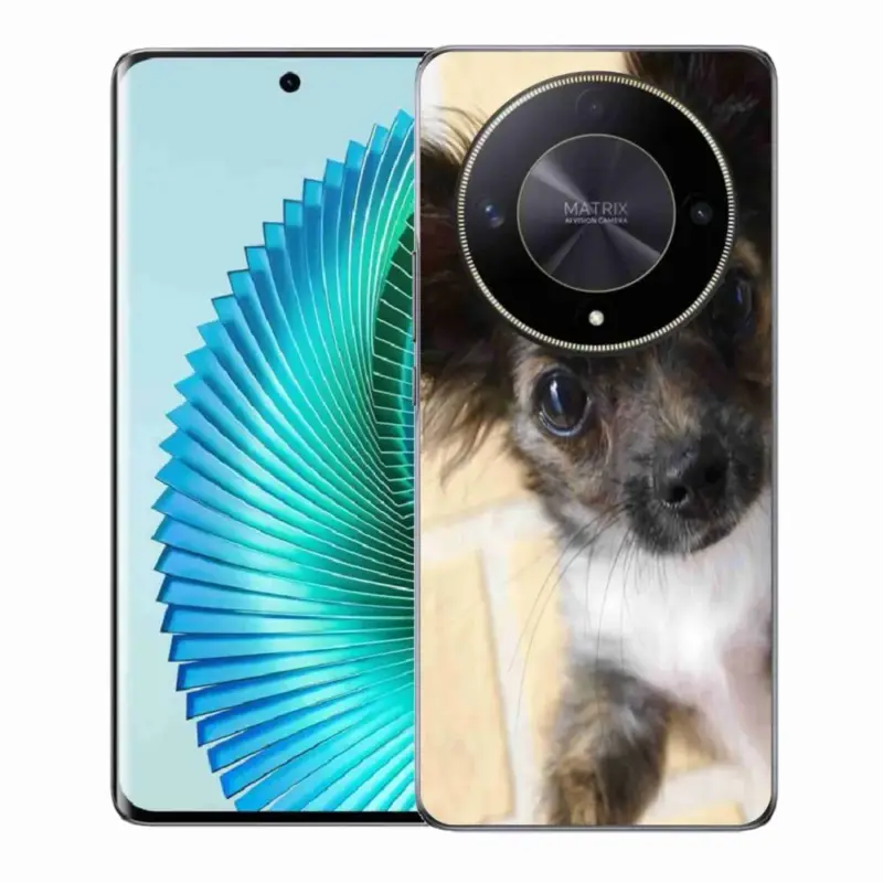 Top Prodej Gelový obal mmCase na Honor Magic 6 Lite 5G - čivava 2