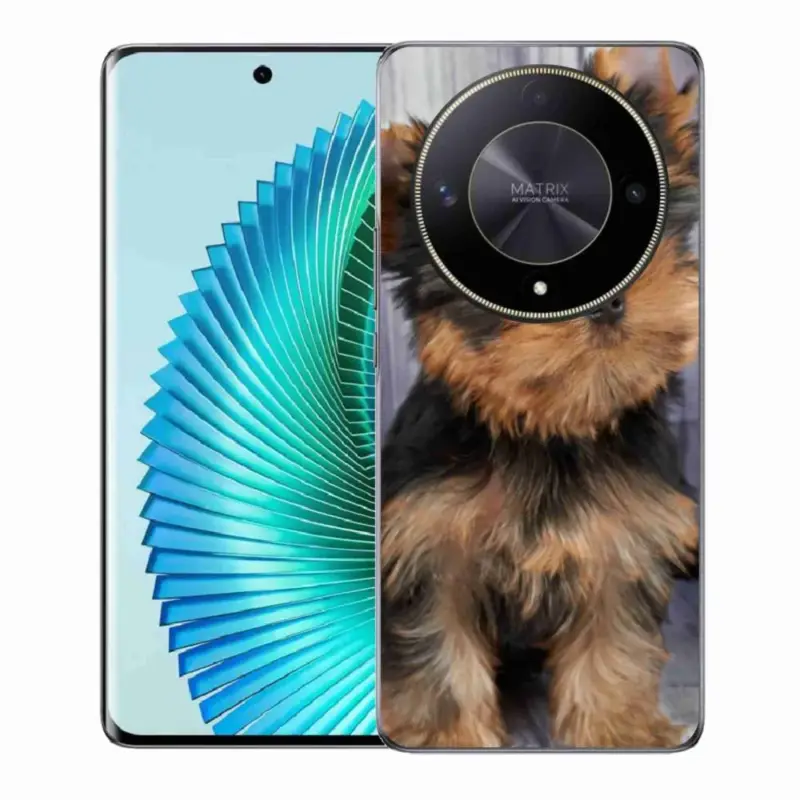 Gelový obal mmCase na Honor Magic 6 Lite 5G - jorkšír 9 Vysoce Kvalitní
