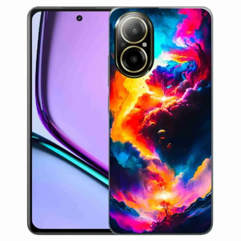 Gelový kryt mmCase na Realme C67 - abstraktní motiv Ihned K Objednání