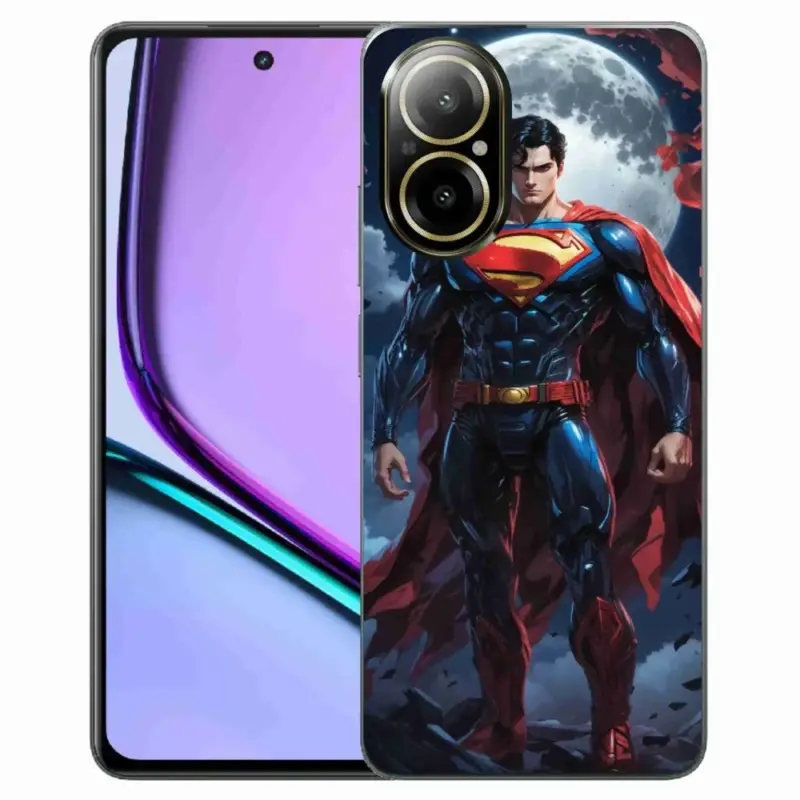 Oblíbený Gelový kryt mmCase na Realme C67 - superman