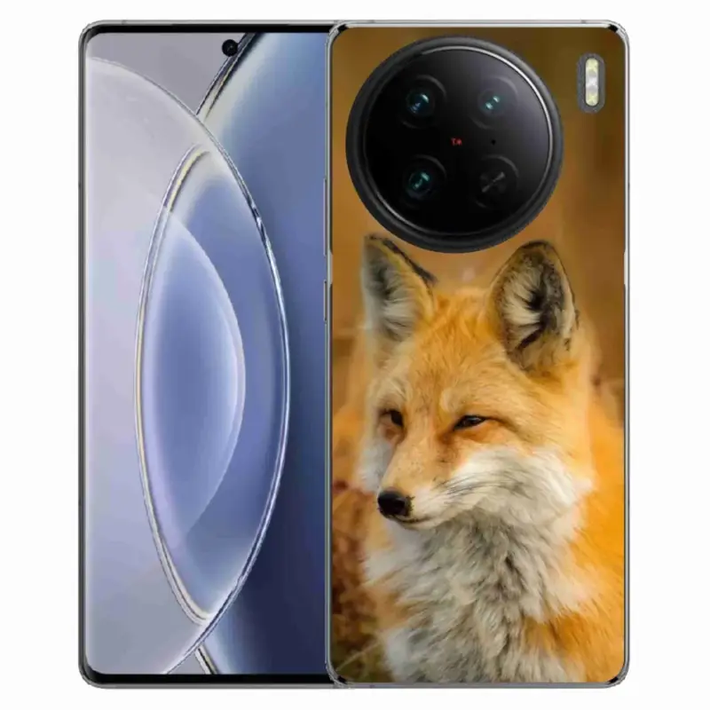 Časově Omezené Gelový kryt mmCase na Vivo X90 Pro - liška