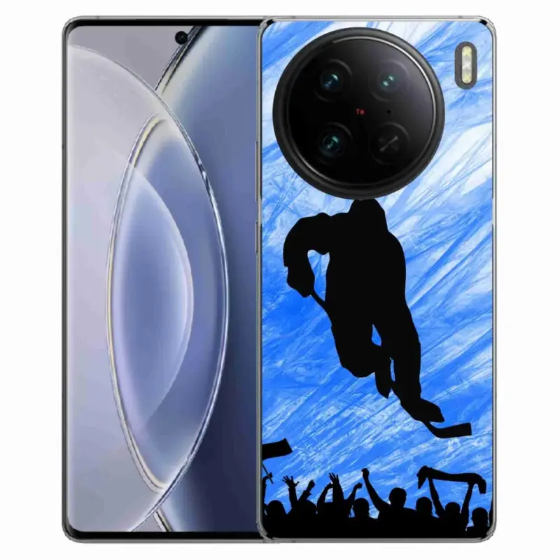 Nejprodávanější Gelový kryt mmCase na Vivo X90 Pro - hokejový hráč