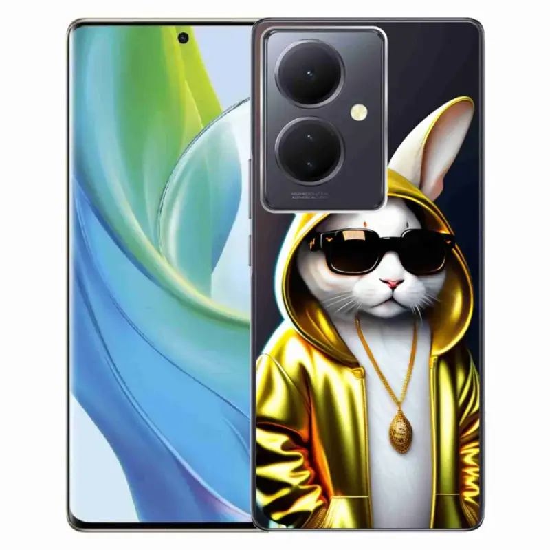 Gelový kryt mmCase na Vivo V29 Lite 5G - kočka boss Nejlepší Cena
