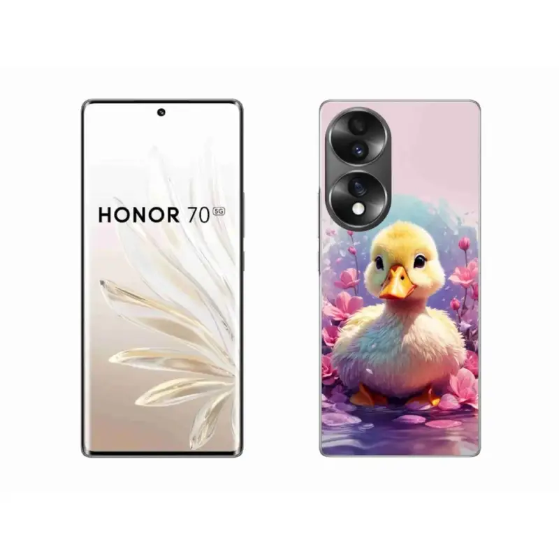 Gelový kryt mmCase na Honor 70 - kachnička Nejprodávanější