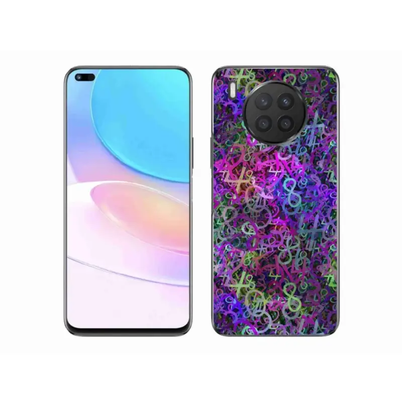 Gelový kryt mmCase na Honor 50 Lite - abstraktní motiv 25 Značkový