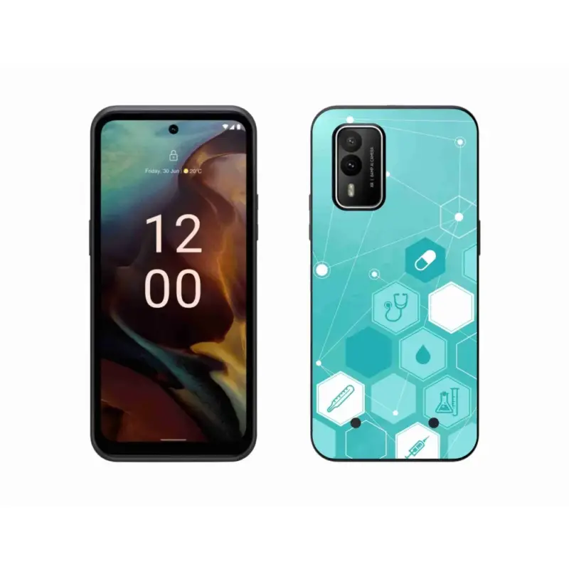 Časově Omezené Gelový kryt mmCase na Nokia XR21 - zdravotnictví 3