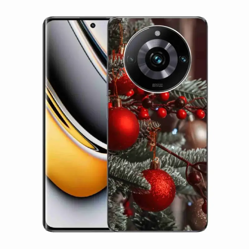 Cenově Výhodný Gelový kryt mmCase na Realme 11 Pro/11 Pro+ - vánoční ozdoby 2