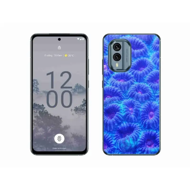Nízká Cena Gelový kryt mmCase na Nokia X30 5G - abstraktní motiv 17