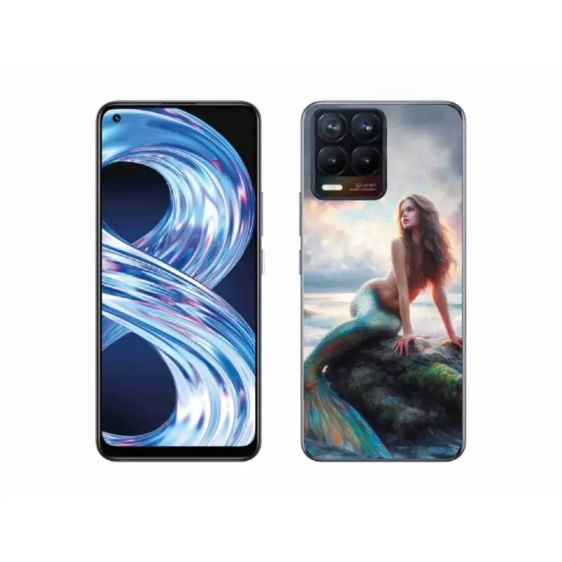 Dokud Zásoby Vydrží Gelový kryt mmCase na Realme 8 Pro - mořská panna