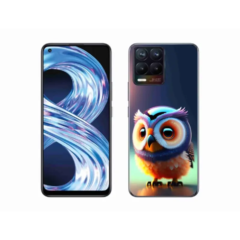 Cenový Hit Gelový kryt mmCase na Realme 8 Pro - sovička