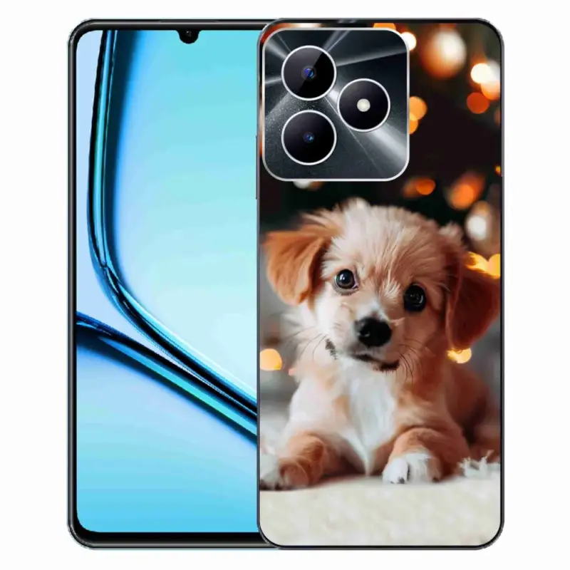 Nejprodávanější Gelový kryt mmCase na Realme Note 50 - štěňátko